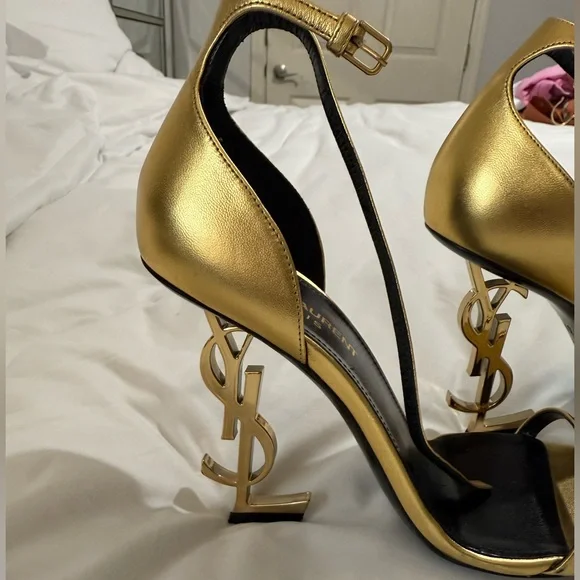 YSL Opyum Oro Sandal Heels - Picture 6 of 9